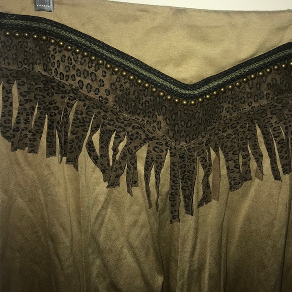 Vintage Leather Fringe Set - Picture 3 of 3